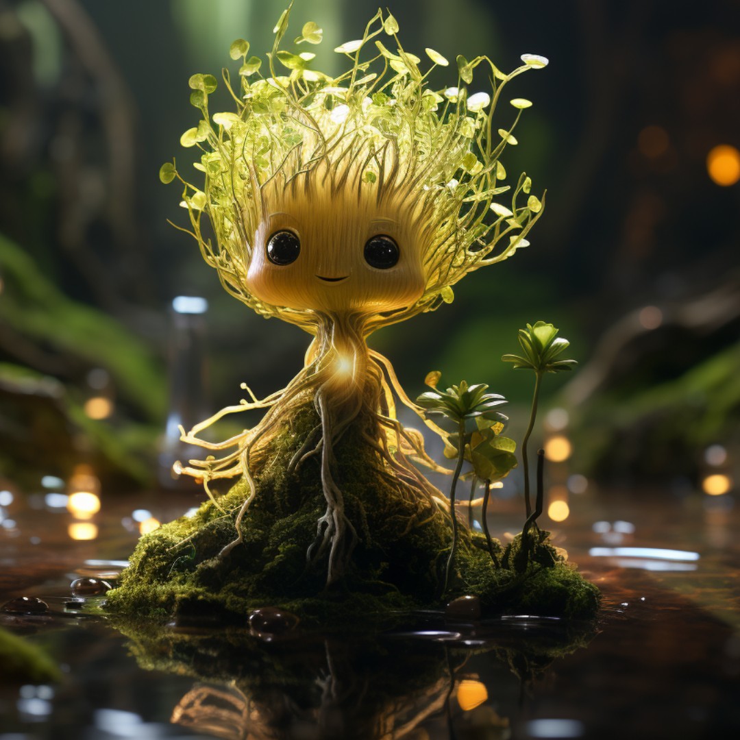 Treegen character Heart waking