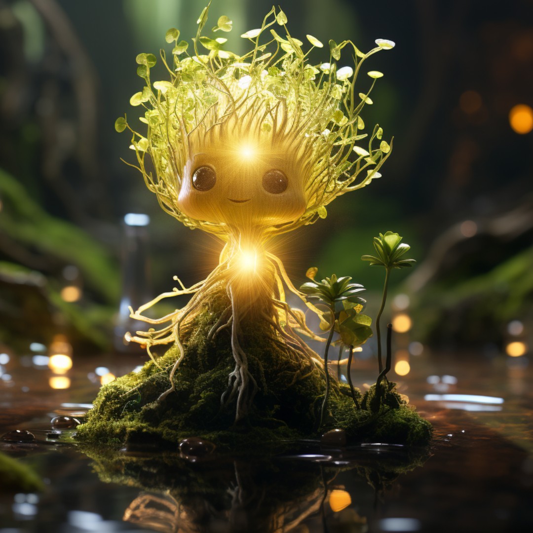 Treegen character Heart bright