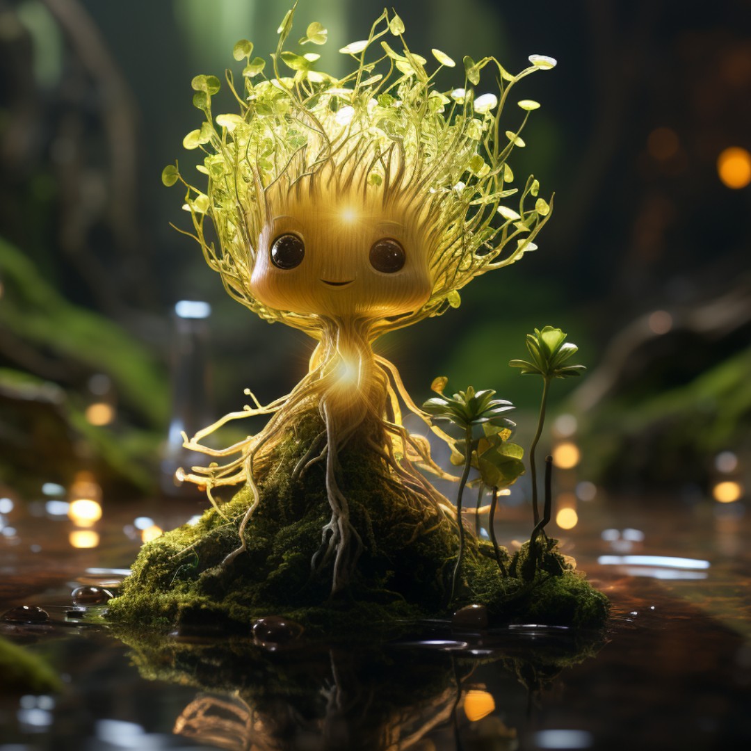 Treegen character Full glow